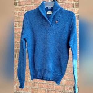 Vtg L.L. Bean M Wool Sweater